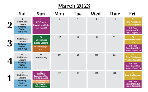 March