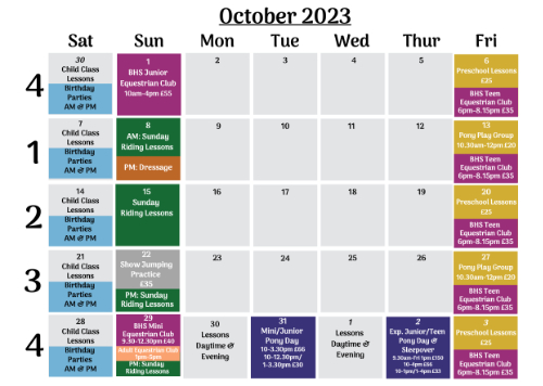 October